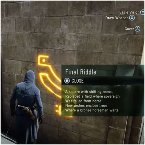 ac unity enigma riddles.